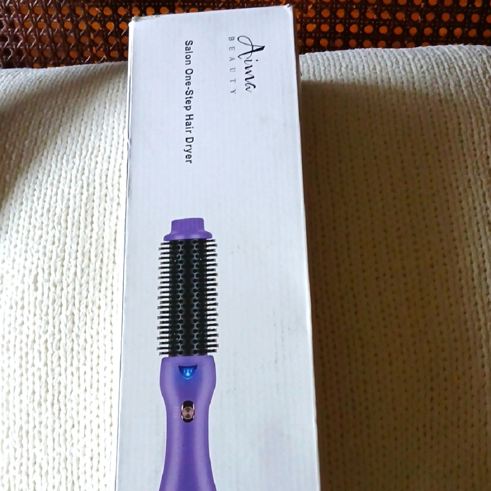 Aima Beauty Thermal Brush Purple Hair Styling Tool for Vibrant Looks